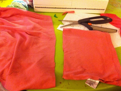 Ruffly Pink Applique Shirt