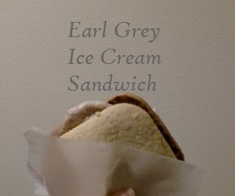 Earl Grey Ice Cream Sandwich