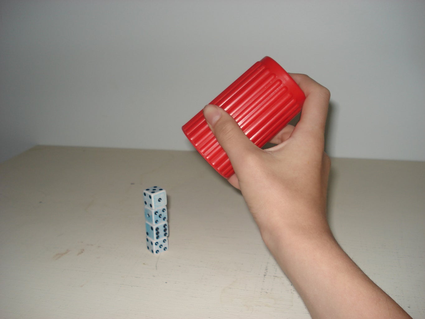 Basic Dice Stacking