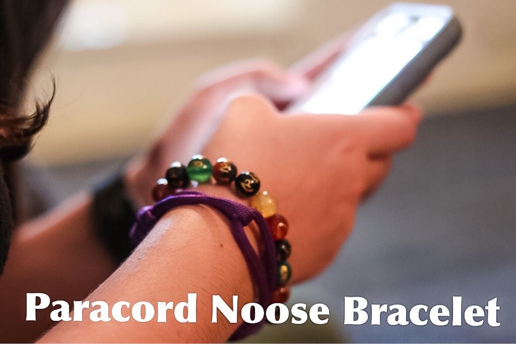 Paracord Noose Bracelet (tutorial) 5 Steps Instructables
