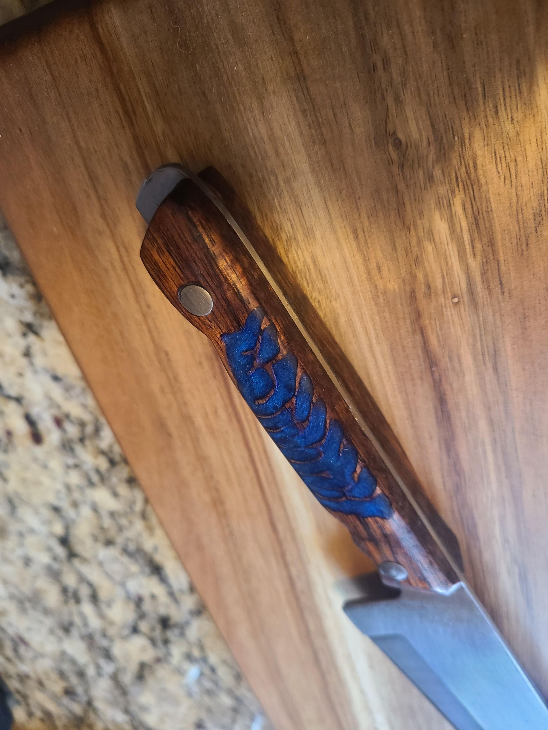 Wood/Epoxy Chef Knife Handle 5 Steps (with Pictures) Instructables