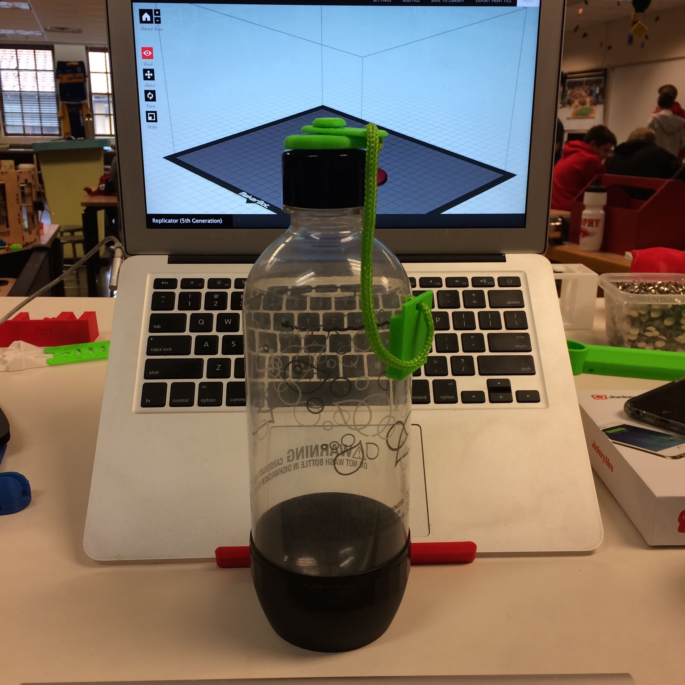 SodaStream BCRS (Bottle Cap Restraint System) 5 Steps Instructables