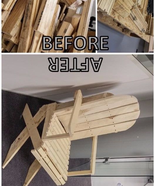 Armchair Upcycled From Pallets