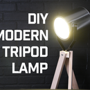 DIY Modern Tripod Floor Lamp