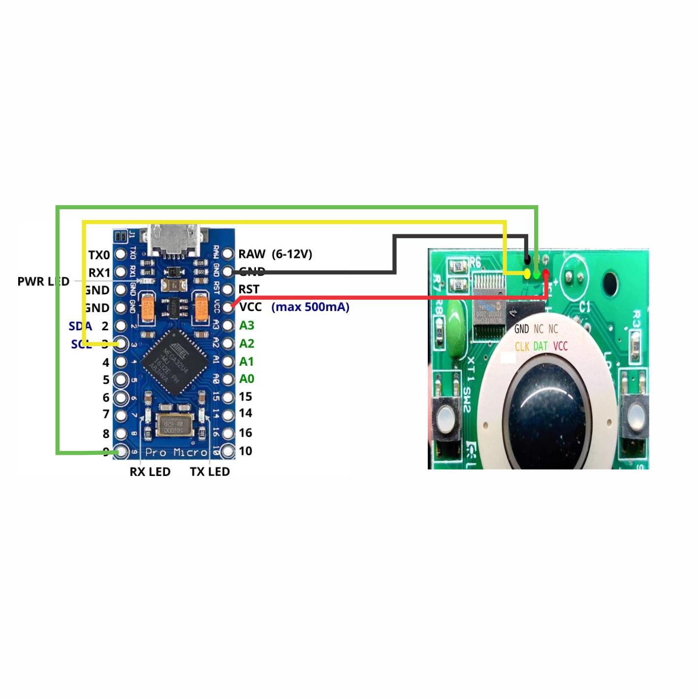Logitech 161A PS/2 to USB/Leonardo (t-sbc12-cpq)