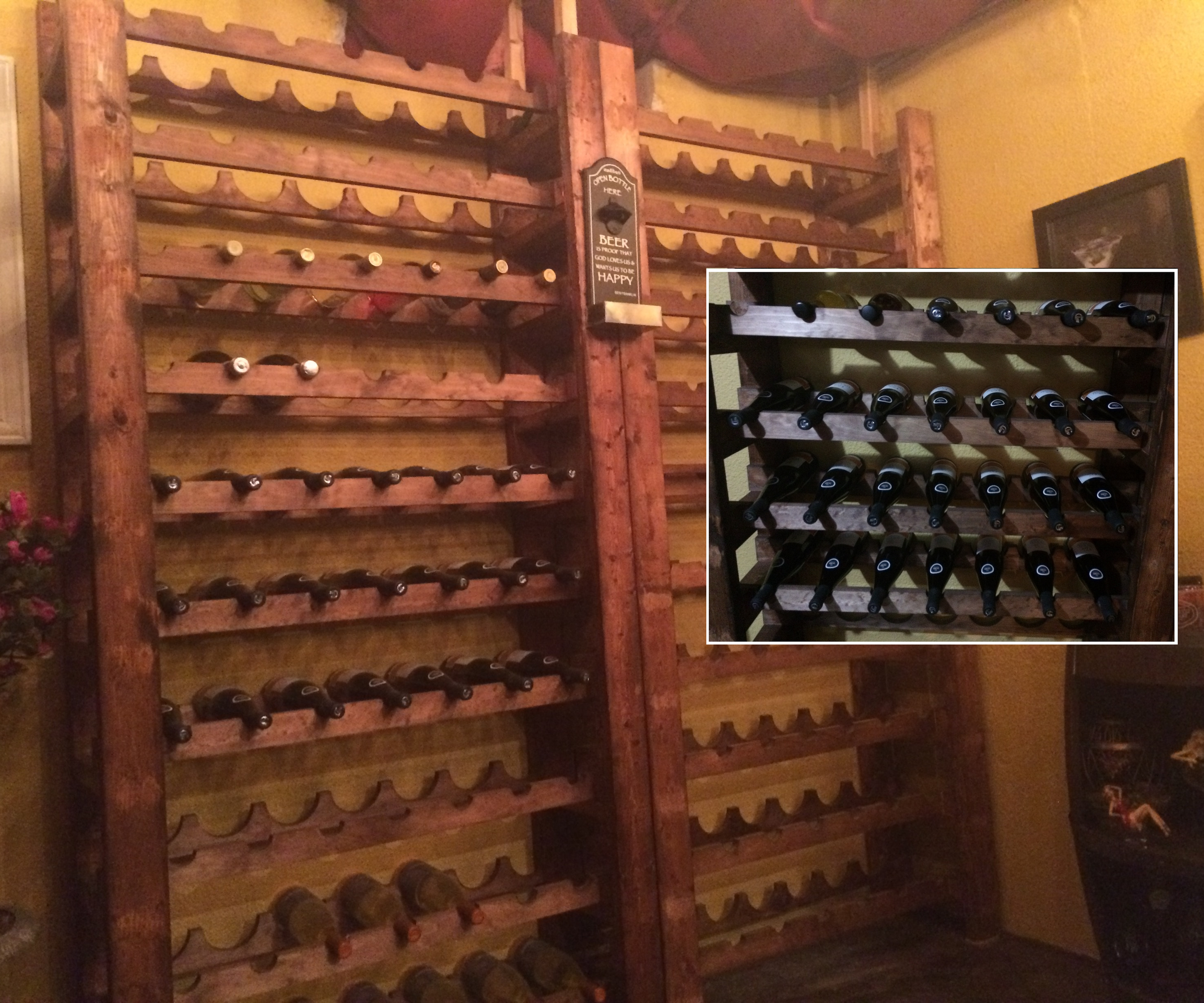 Wine Rack Tower