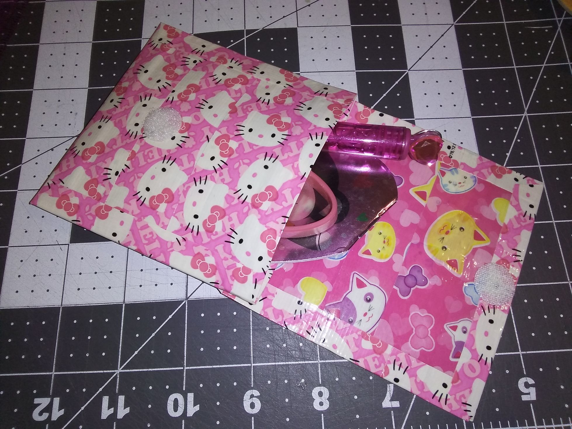 Duct Tape Ziploc Pouch 9 Steps Instructables