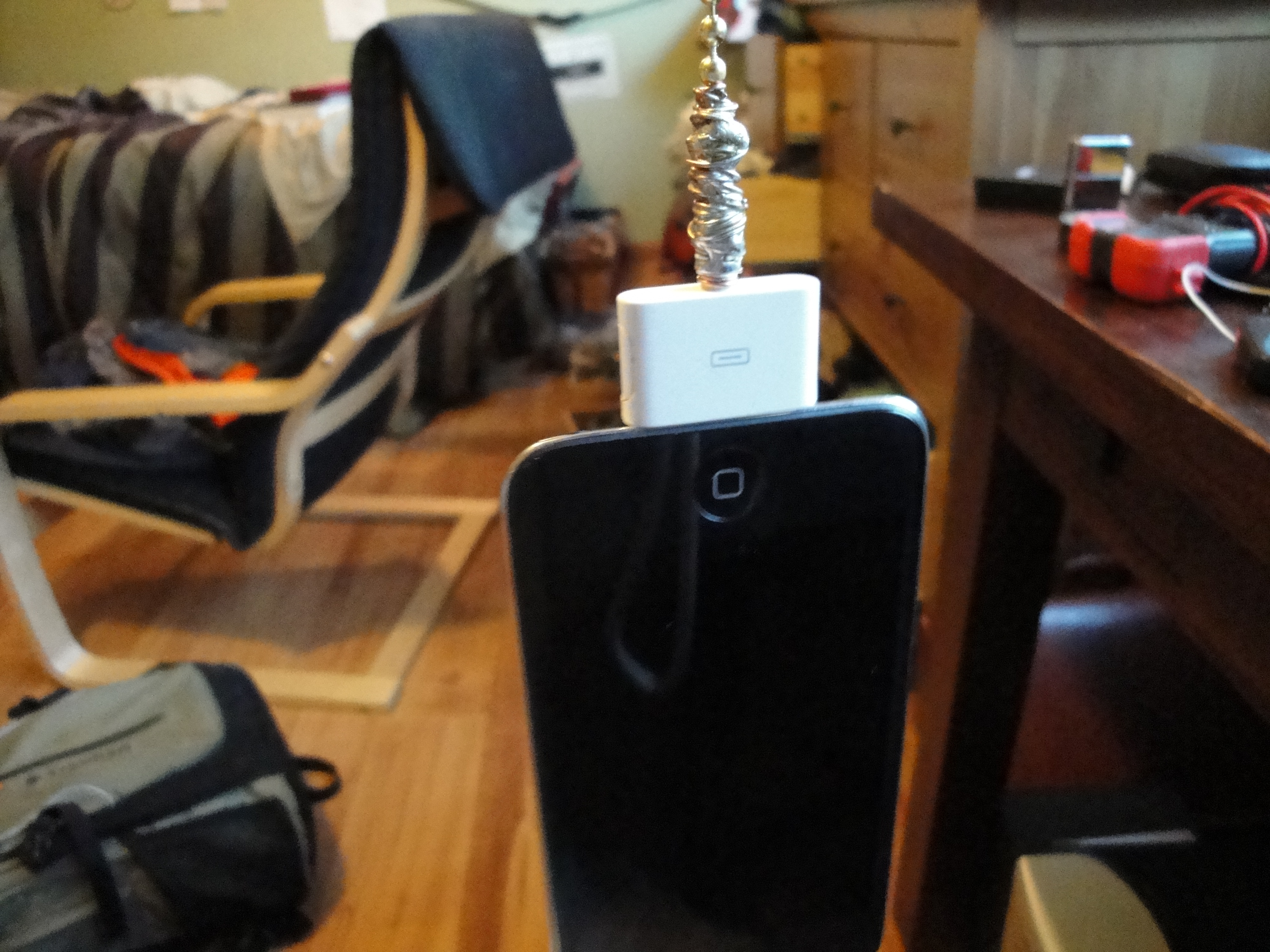 Make a Pocket Watch Chain for Your iPod