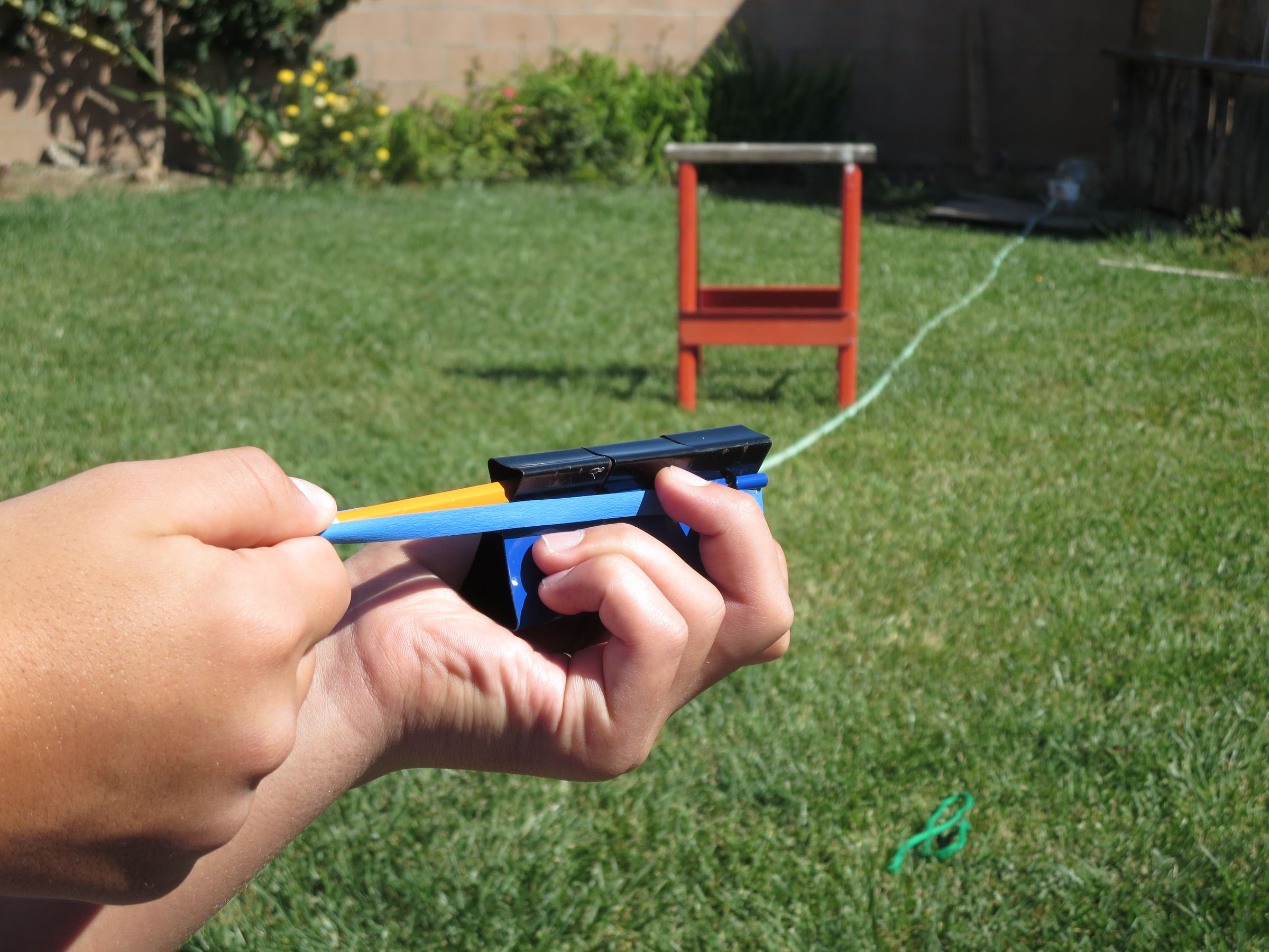 Pencil Launcher 3 Steps Instructables