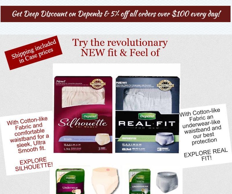 Depend Briefs @ Magic Medical