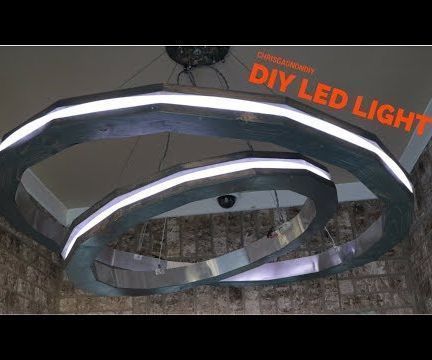 Modern DIY LED Rings of Light