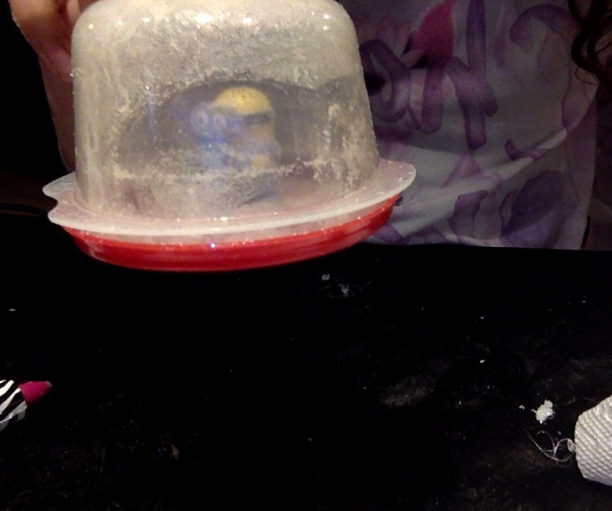 How to Make a DIY Glitter/snow Globe