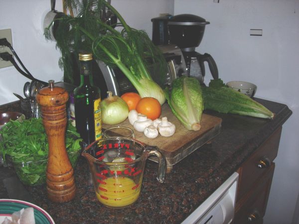 A Sicillian Orange Salad