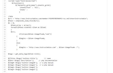 The First Part of the Instructables Code