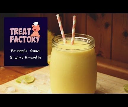 Pineapple, Guava & Lime Smoothie
