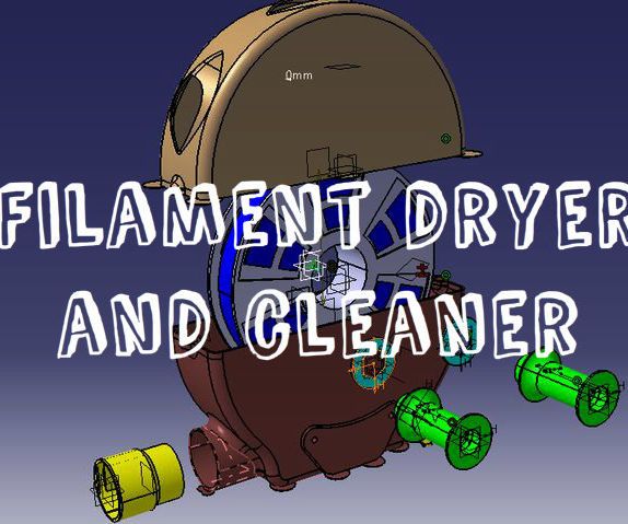 3d Printed Filament Dryer&cleaner