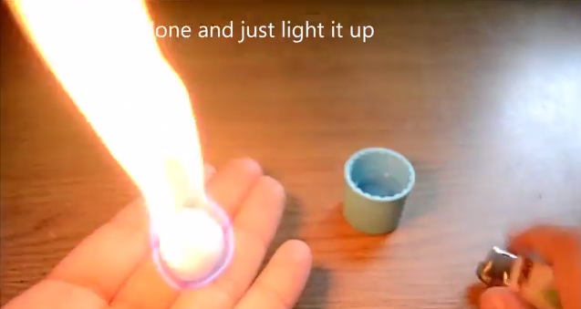 How to Hold Fire - Without Burning Your Self - FIRE BALL!!!