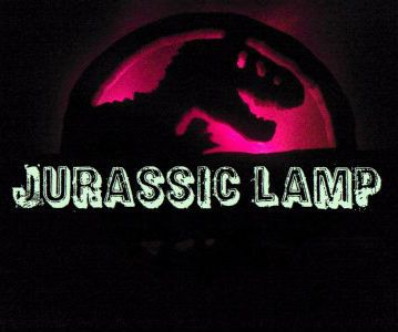 Jurassic DIY Lamp