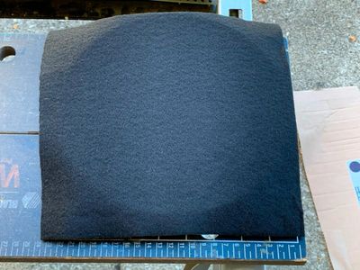 Add Fabric to the Top of the Stage