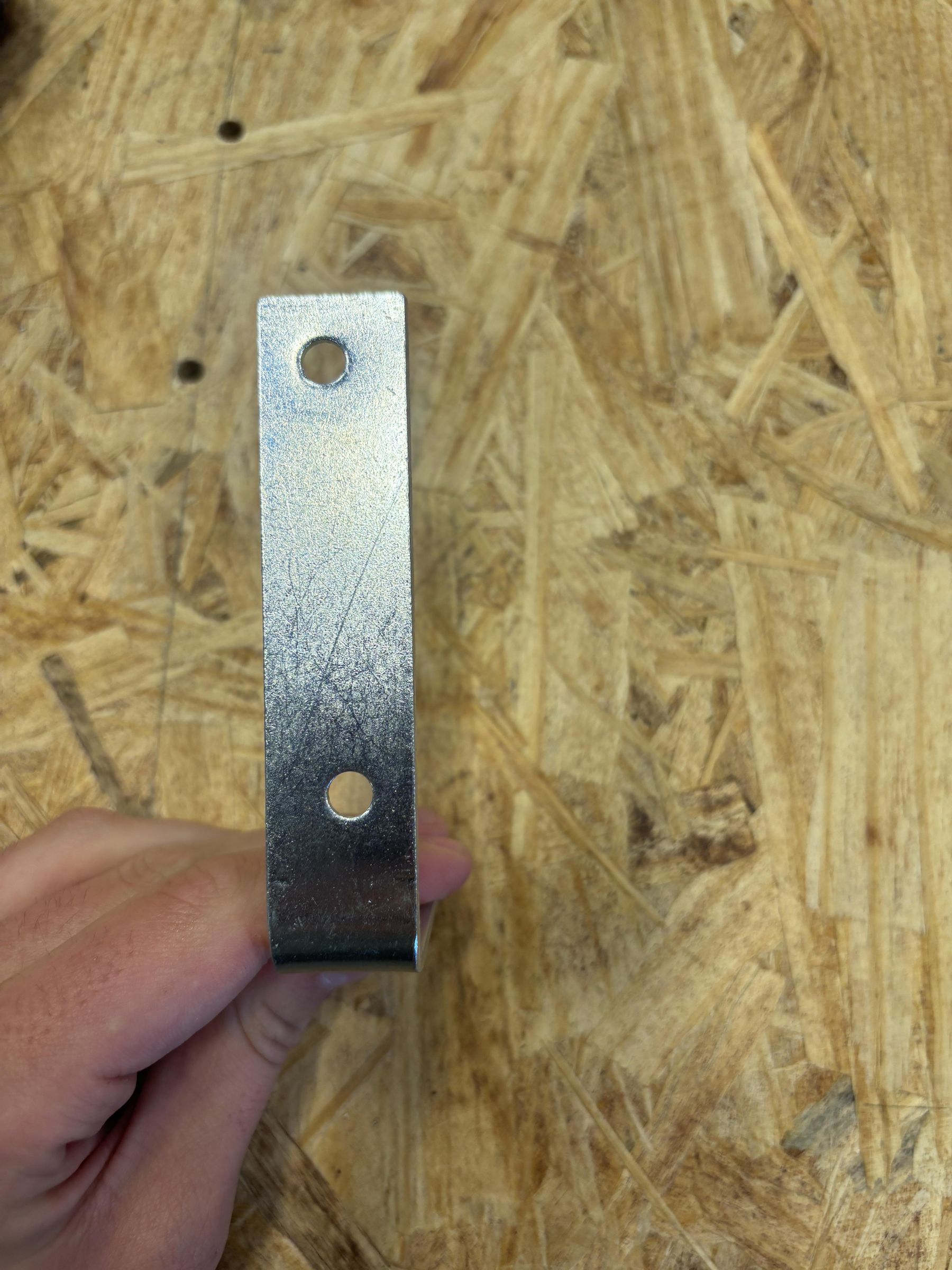Drilling the Brackets