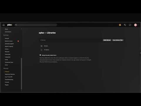 Scan Your Plex Libraries