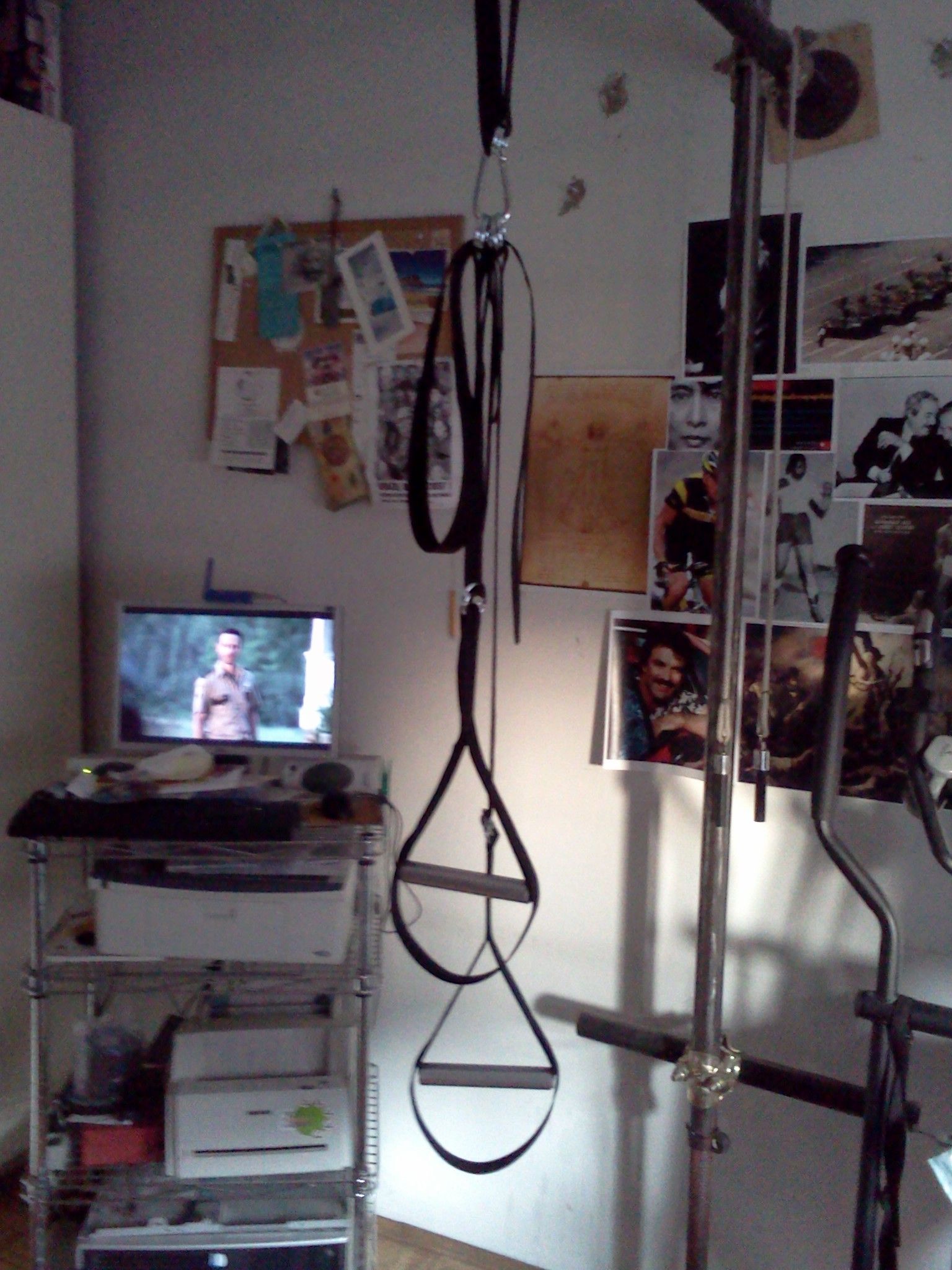 Home Made TRX: bodyweight suspended training system