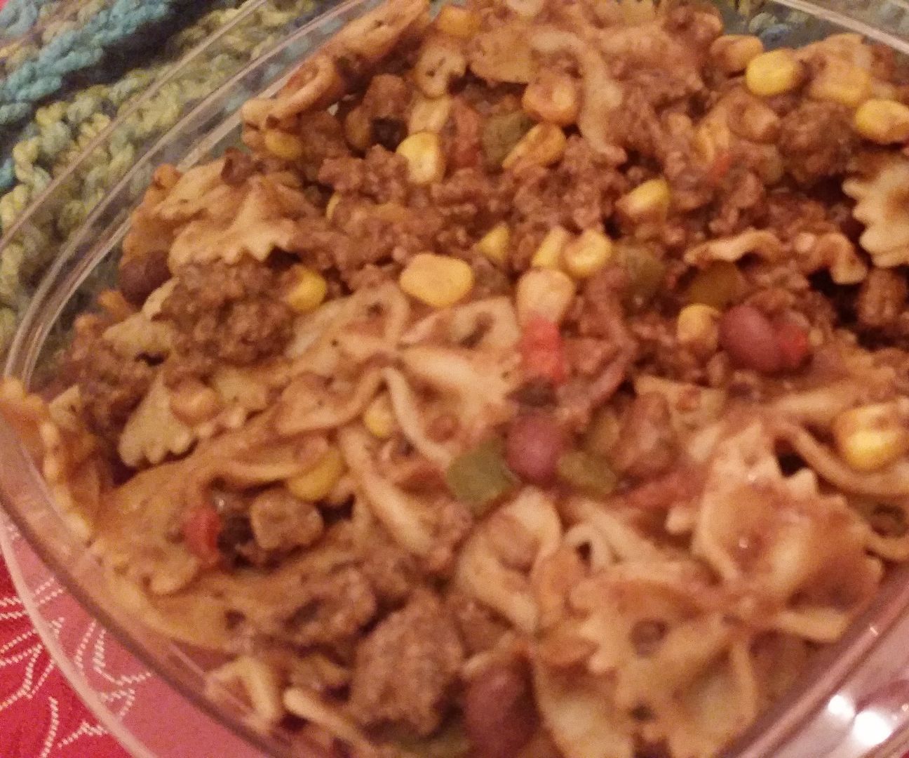 One-Pan Mediterranean Beef Pasta