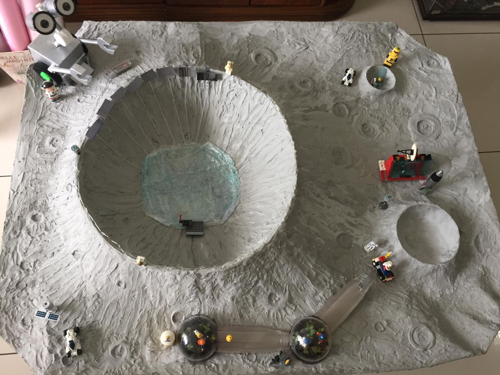 Lunar Moon Base Models