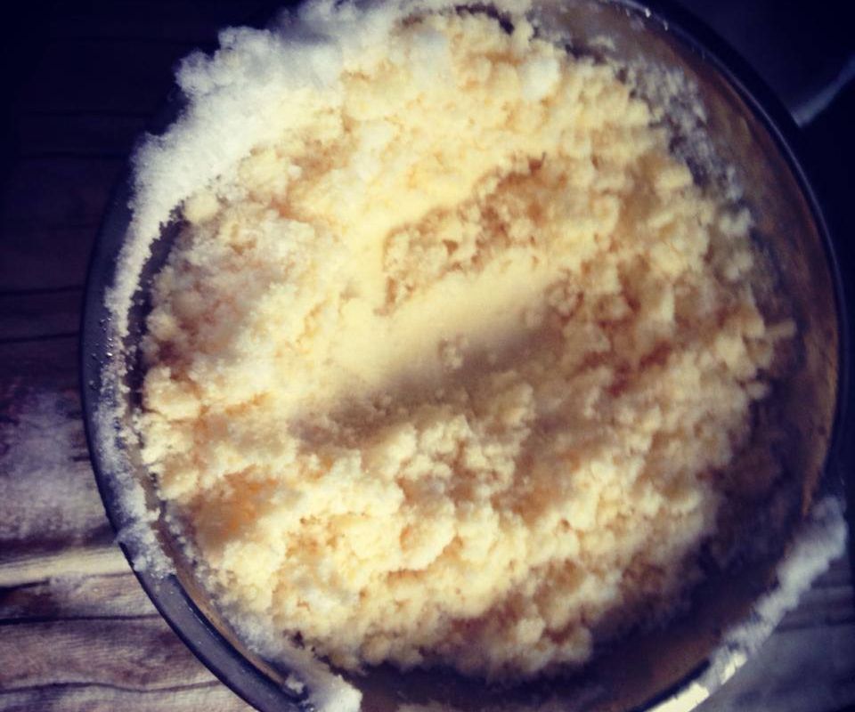 Vanilla Bourbon Snow Ice Cream