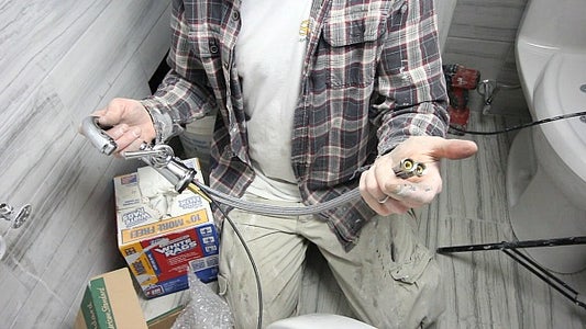 Install the Faucet...Make It Leak Proof and Rock Solid