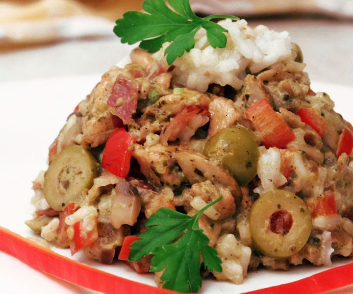 Easy Chicken Veggie With Pesto