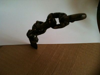 How to Make a Survival Knife From a Chain and Hand Pruners (welding)