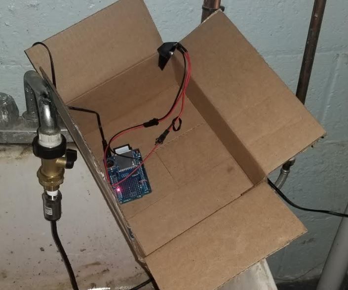 Water Pressure Logger With Arduino