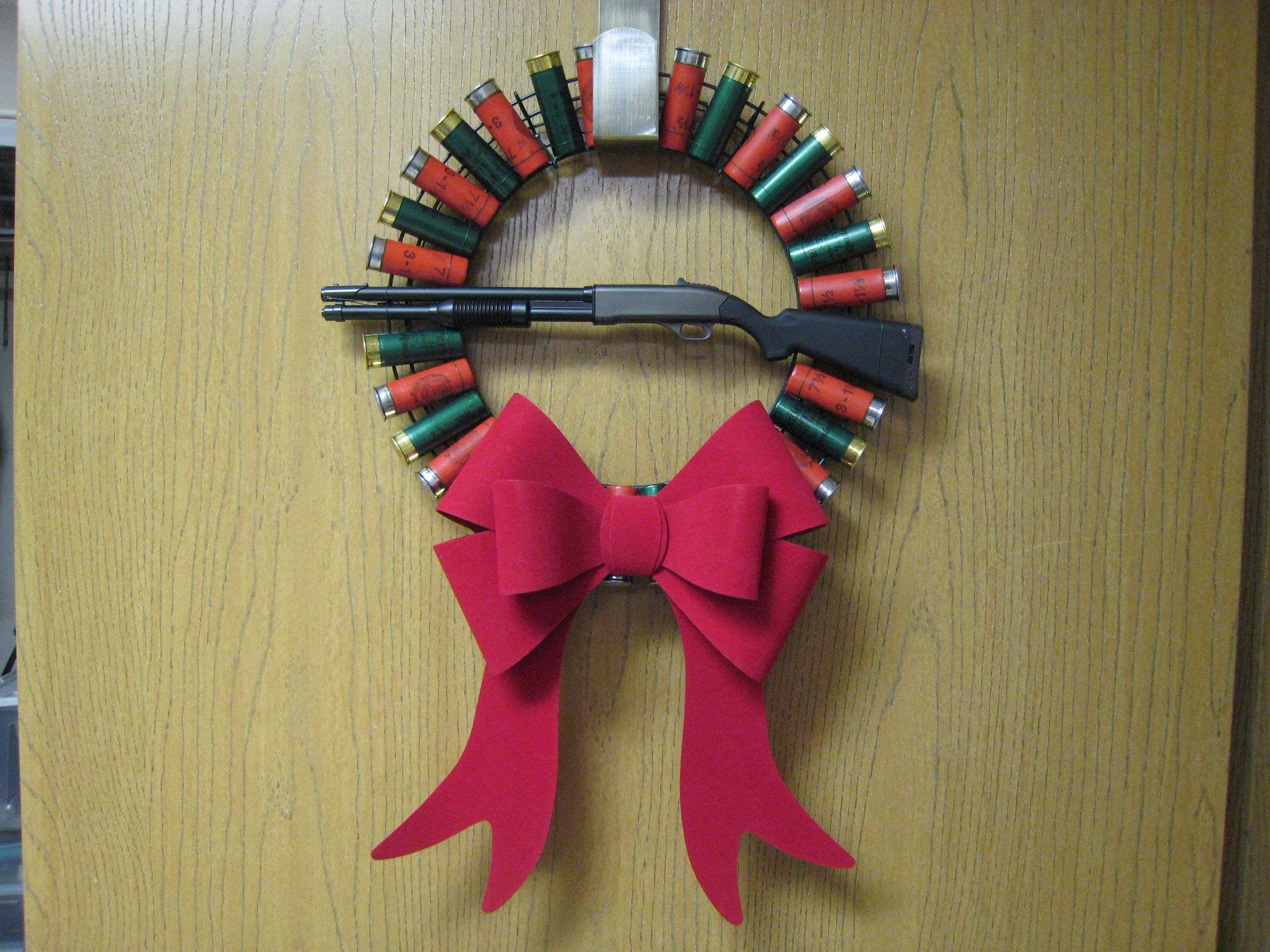 Shotgun Shell Wreath