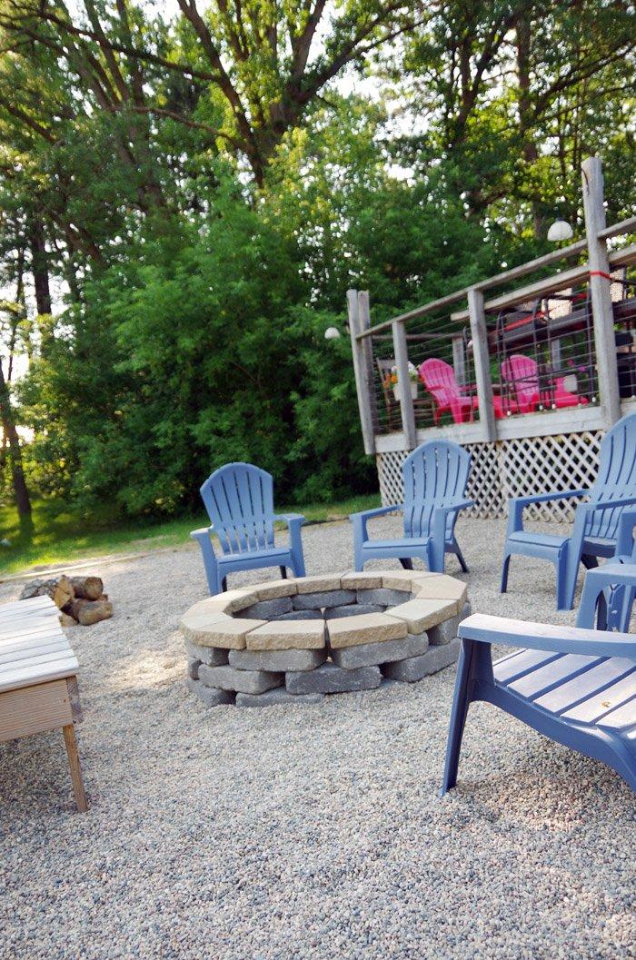 Stone Fire Pit, Inexpensively Build a Safe Fire Ring