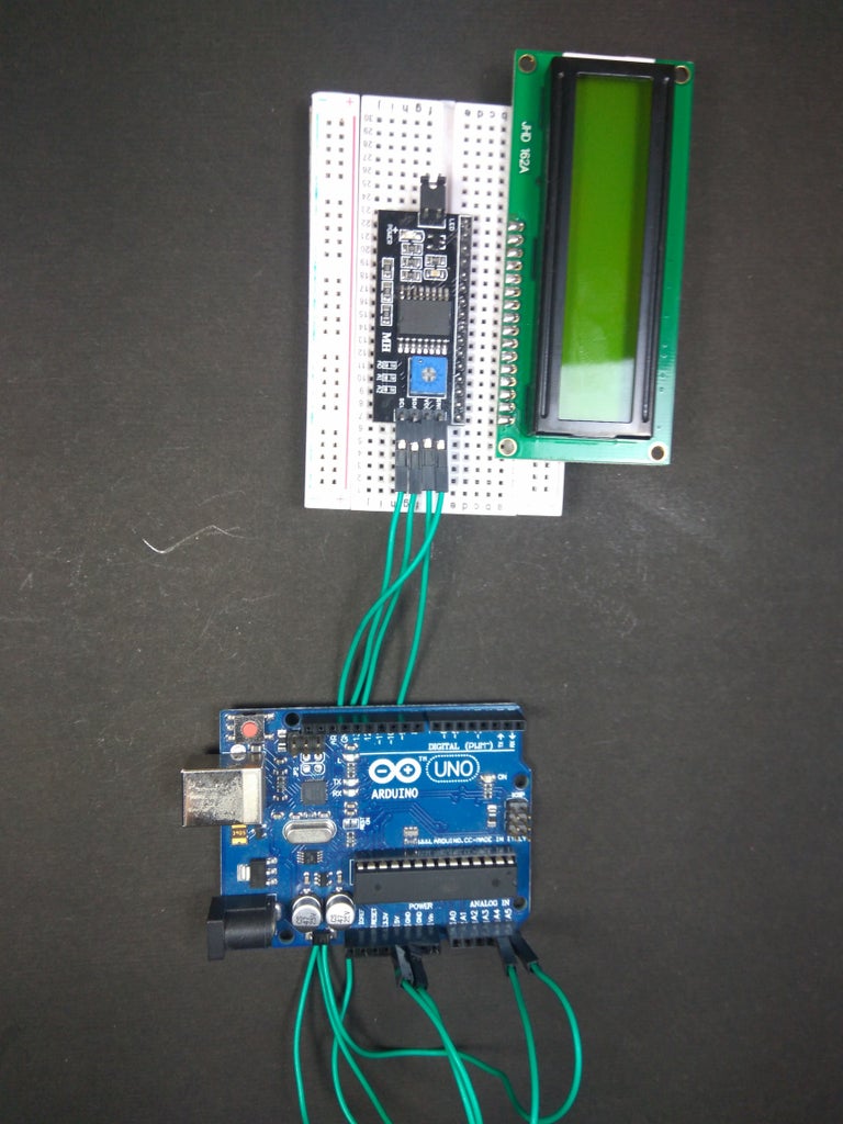 Use 16x2 LCD With I2C : 4 Steps - Instructables