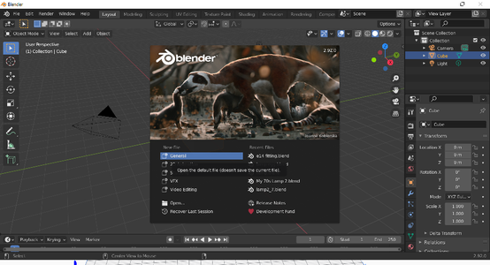 Additional Paragraph: Designing the Lamp in Blender