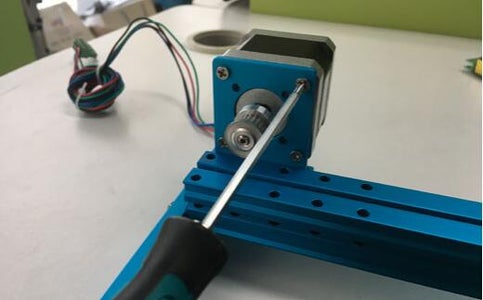 Fix the Bracket on Slider Beam2424 -752-Blue.