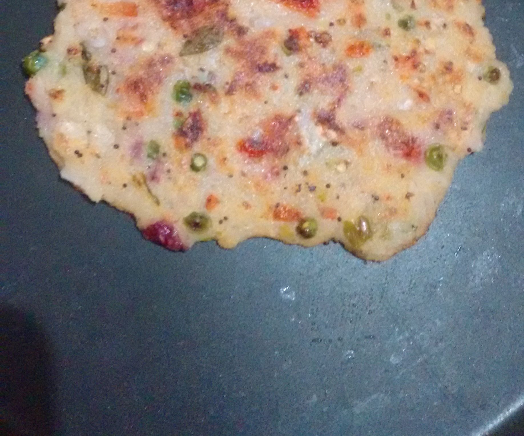 Easy Indian Pizza/Uttapam