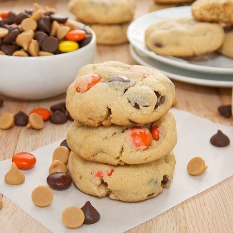Peanut Butter Double Chip Pudding Cookie
