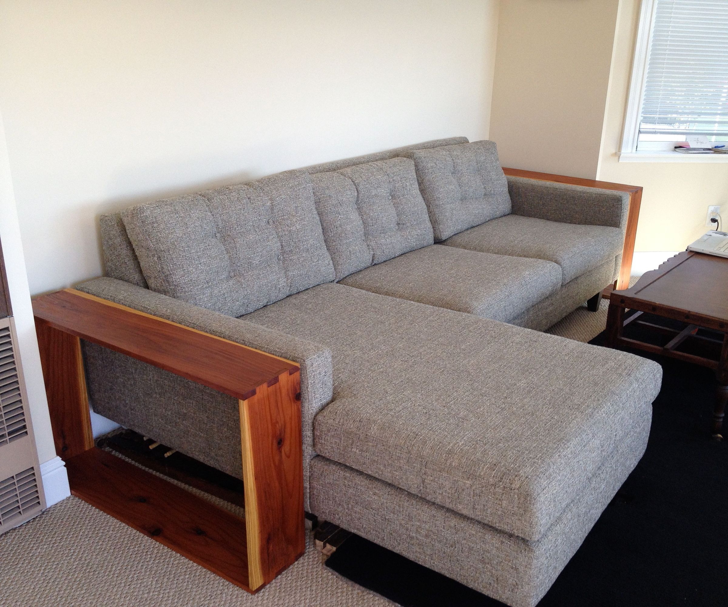 End Tables Made From Fencing Boards