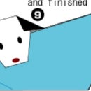 Origami Dog In A Boat