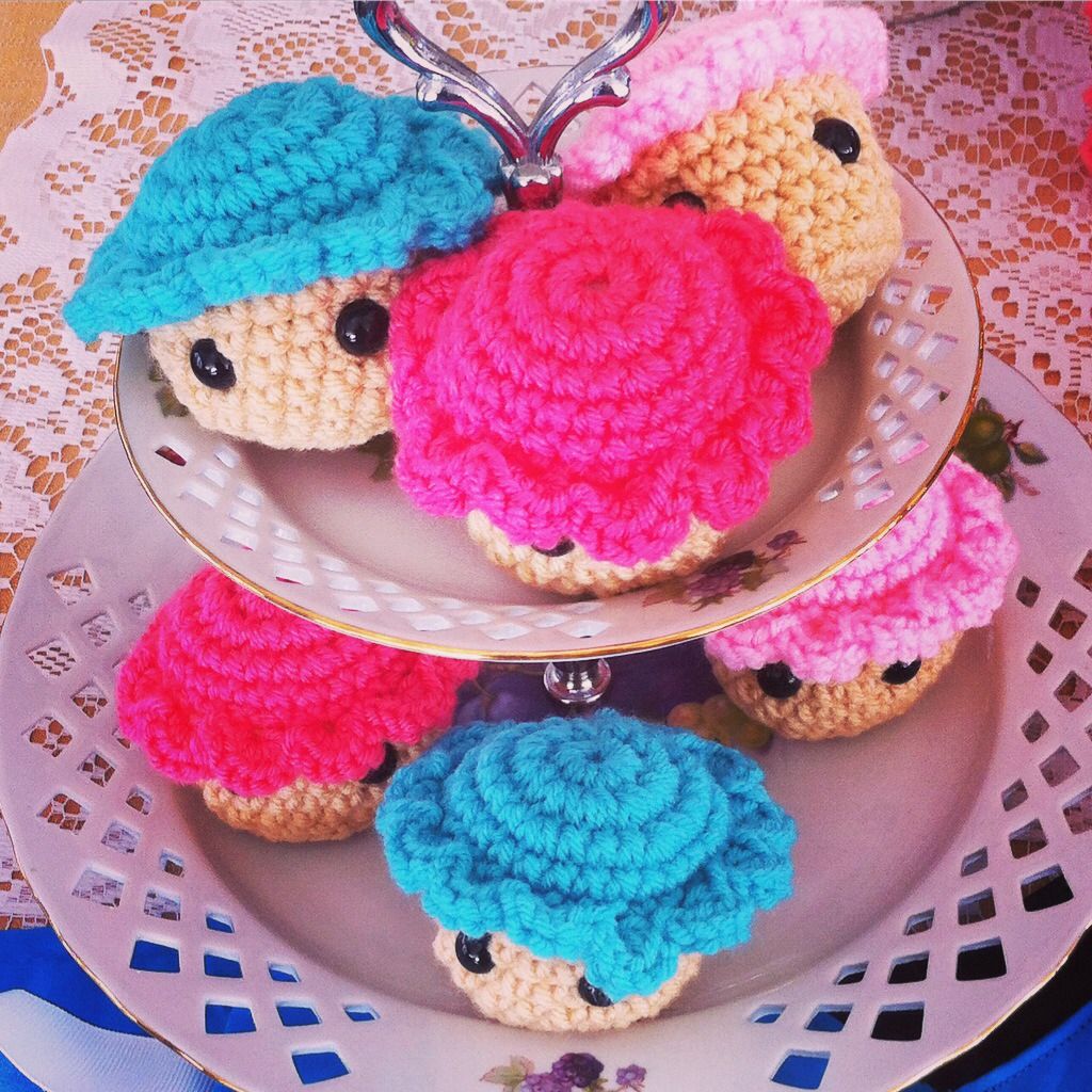 Crochet Cupcakes!!