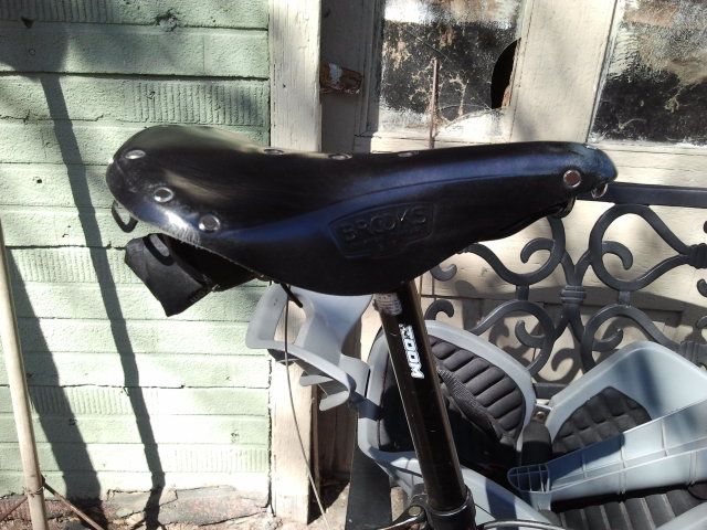 Plain Jane Brooks B17 Into a Sexy Brooks Swallow