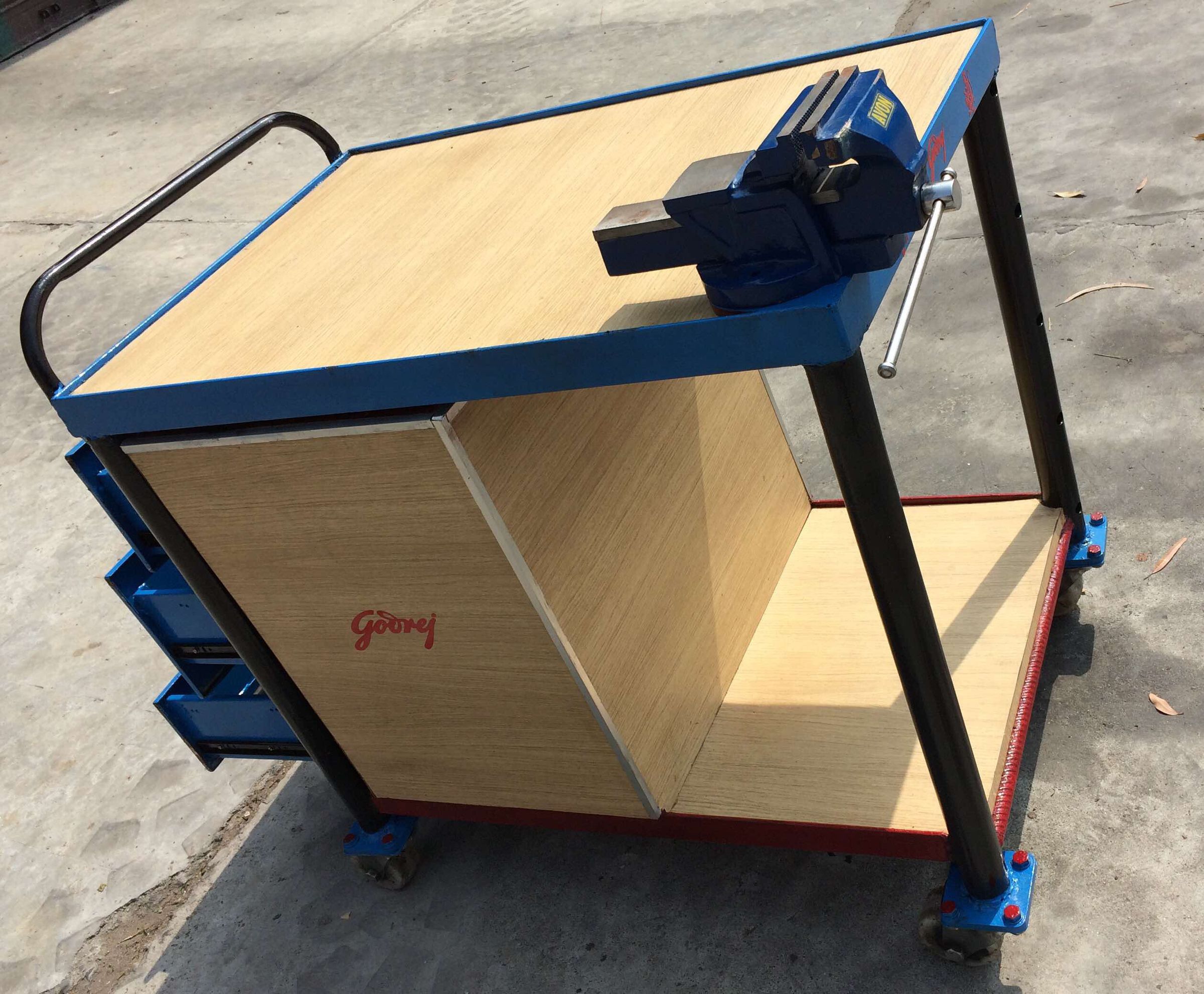 Tool Trolley From Scrap Metal 7 Steps (with Pictures) Instructables