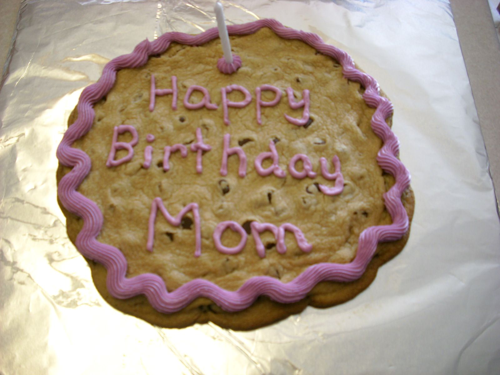 Making a Cookie Cake