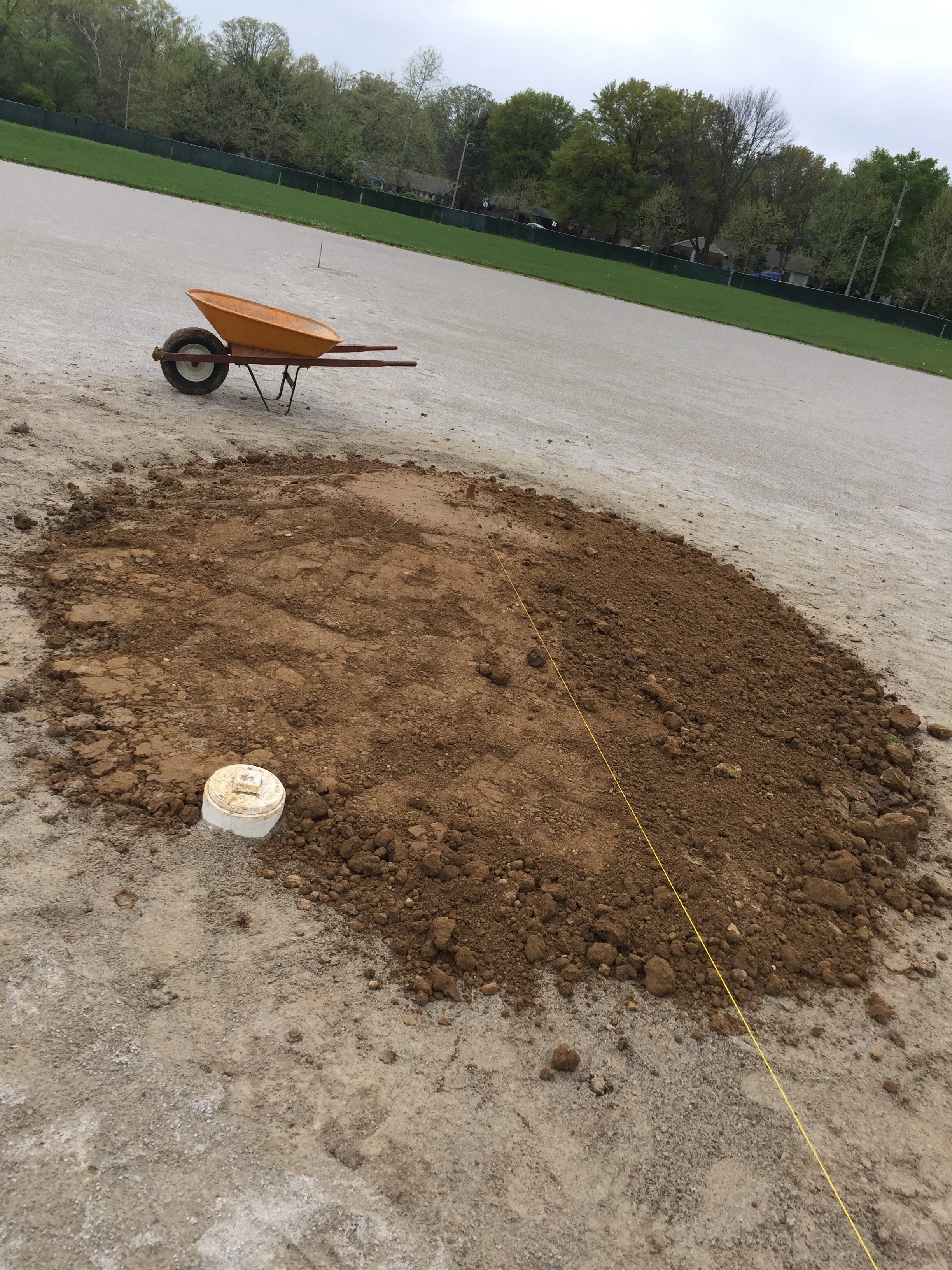 Building a Pitching Mound 9 Steps Instructables