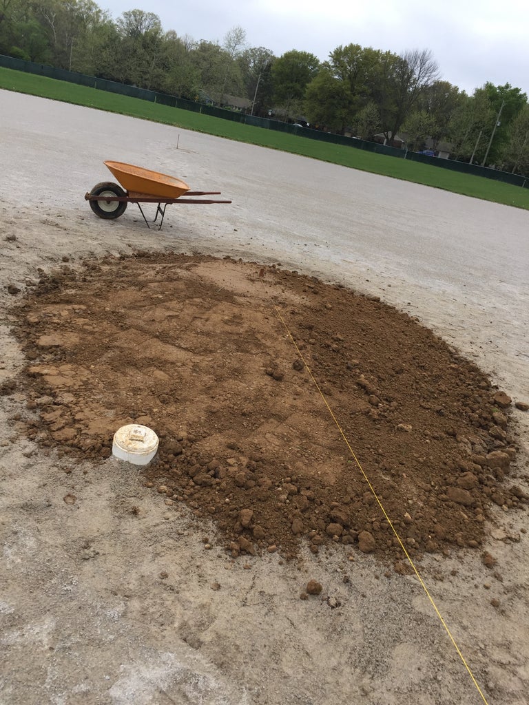 Building a Pitching Mound 9 Steps Instructables