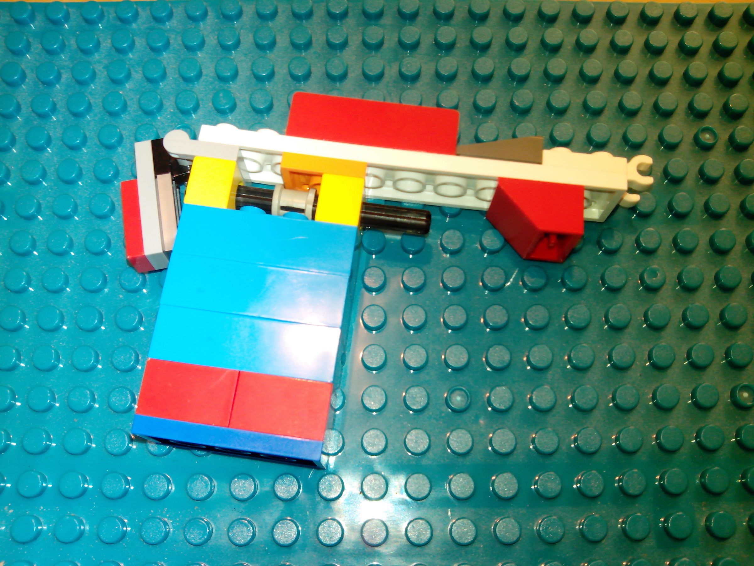 Jen & Tom's Lego Hair Tie /  Rubber Band Gun