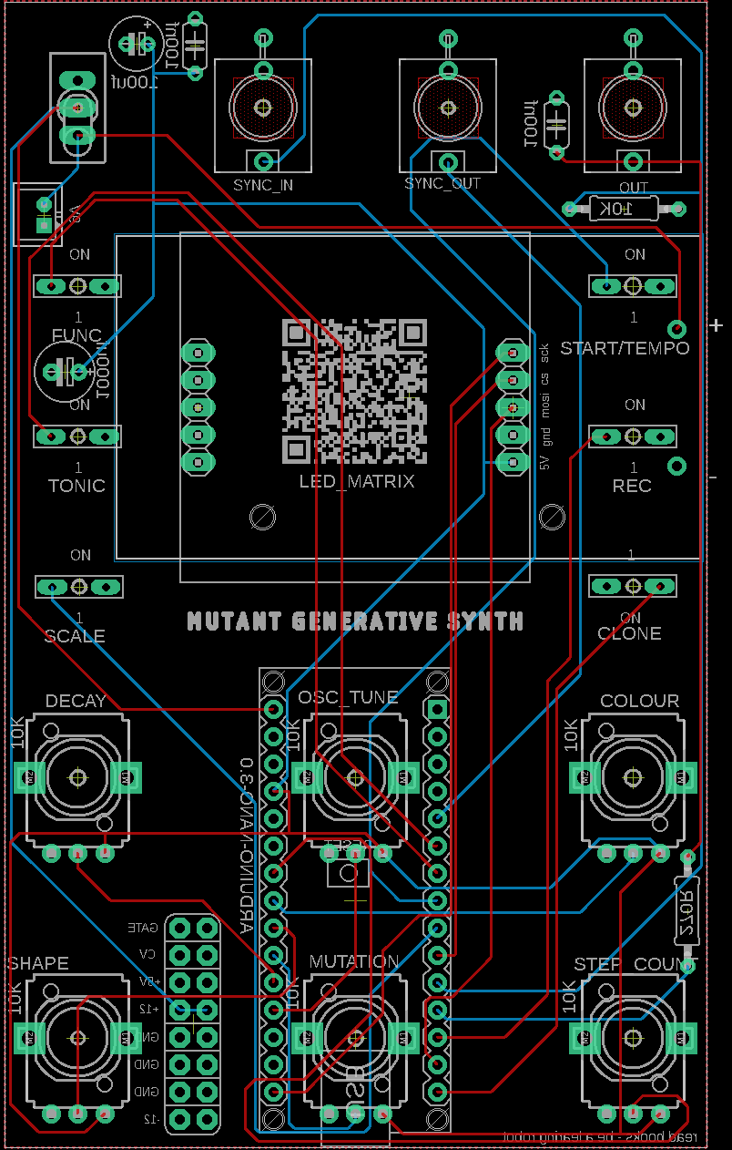 PCB, Front Panel & Schematic